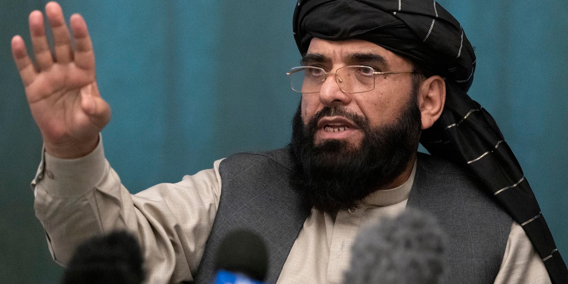 Talibanernas tidigare talesperson Suhail Shaheen har nominerats av extremiströrelsen som FN-ambassadör. Han lär dock inte få företräda landet i generalförsamlingen i nuläget.
