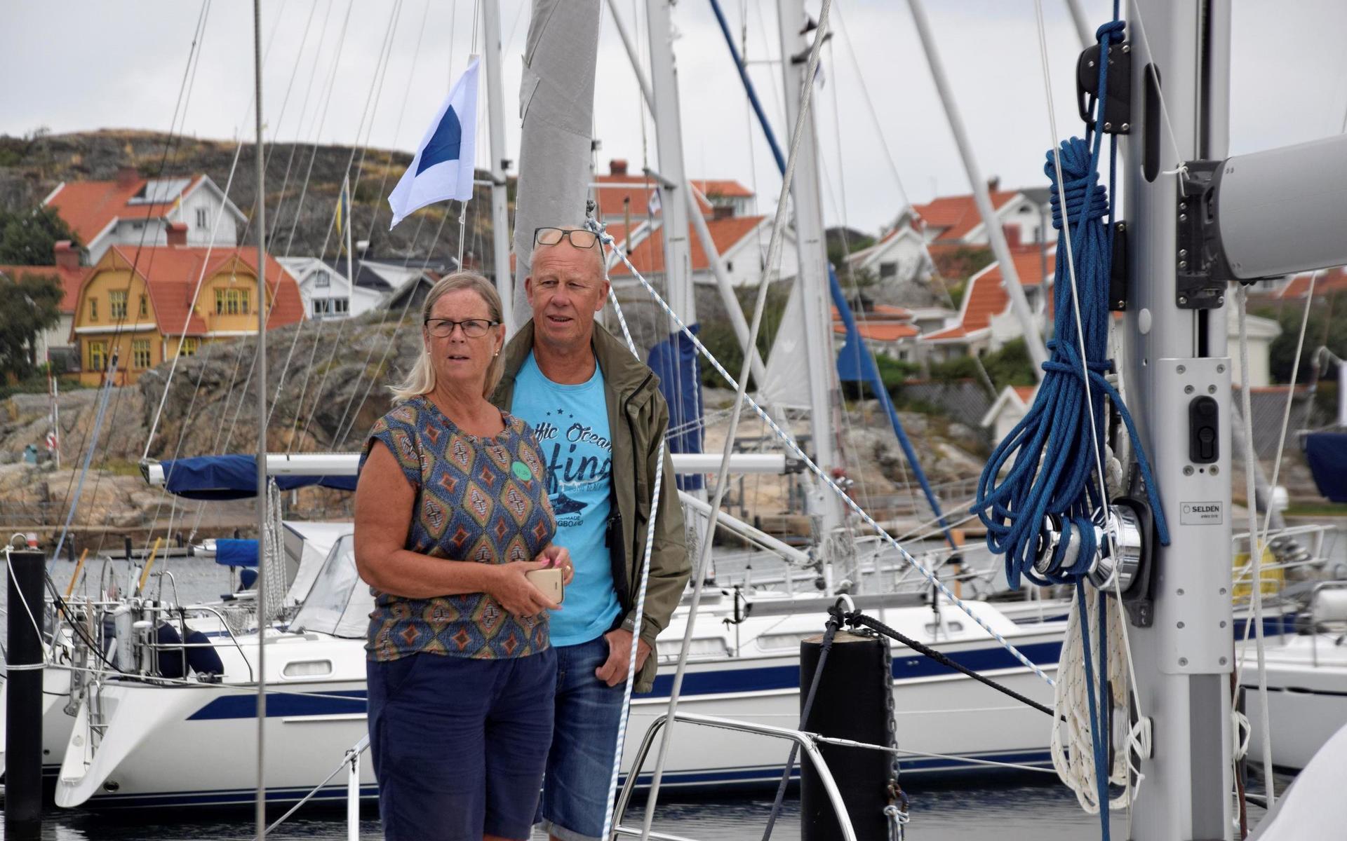 Leif och Lena Wågman, från Söderköping, besökte Öppet varv för sjunde gången.