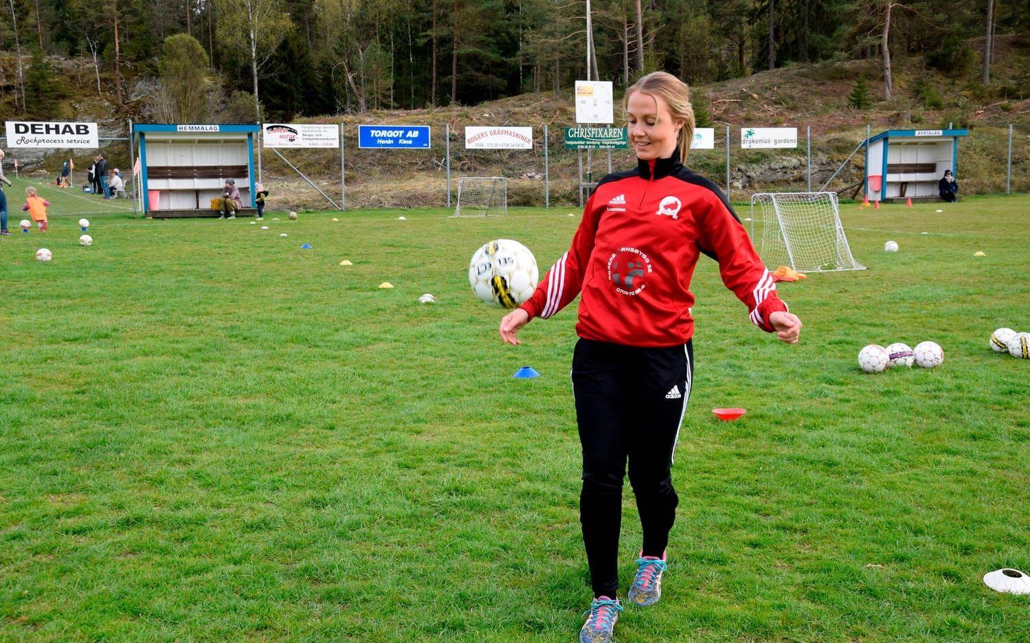 Annelie Antonsson spelar i i division 1 - gånger två. Bild: Karin Carlsson