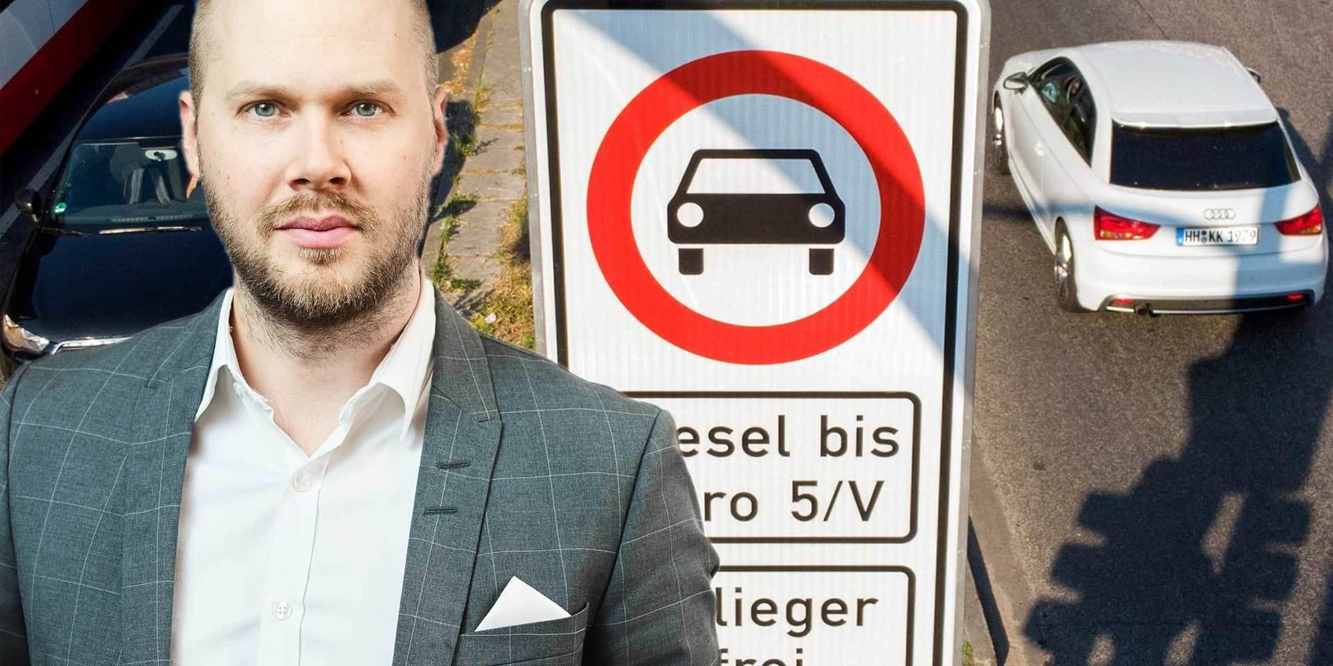 Förbjudet. Flera tyska städer har infört dieselförbud inom stadsgränserna, och liknande miljözoner kommer snart i Sverige. 