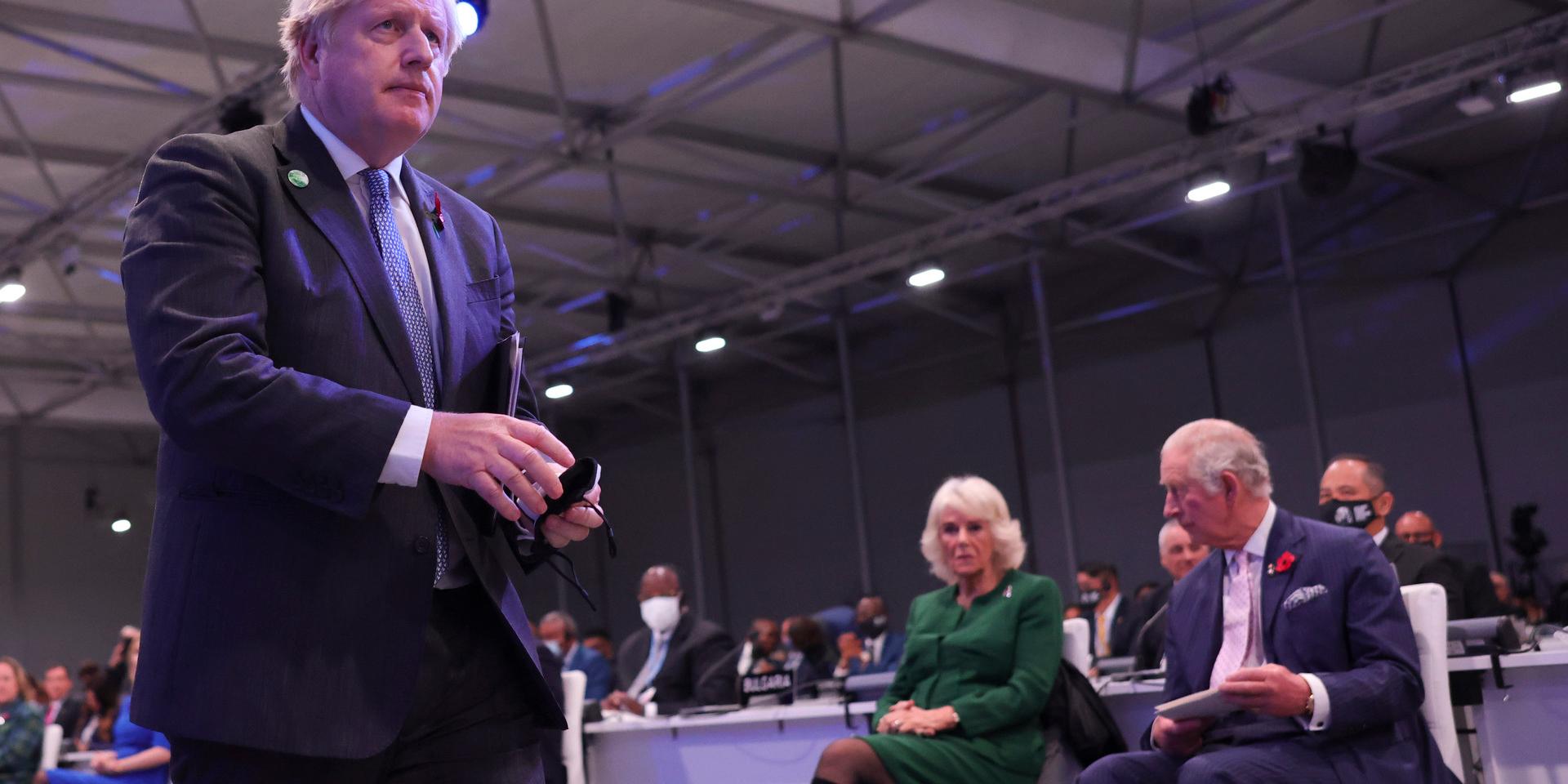 På gång i Glasgow. FN:s klimatmöte i Glasgow öppnade officiellt under måndagen, och Storbritanniens premiärminister Boris Johnson öppningstalade.