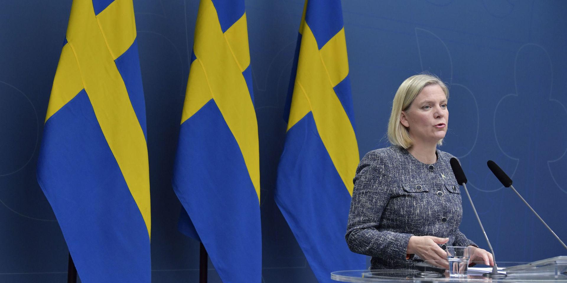 STOCKHOLM 20200424
Finansminister Magdalena Andersson (S) 