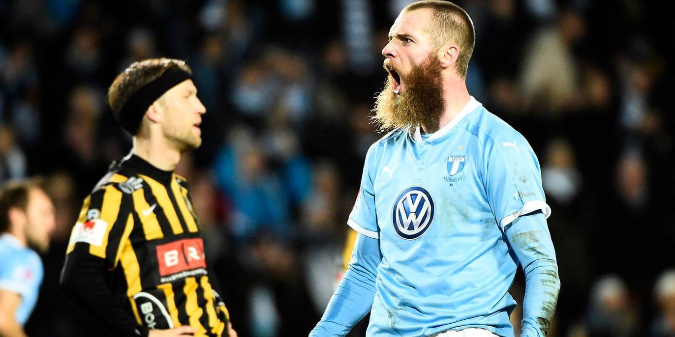 Jo Inge Berget cykelsparkade in reduceringen när Malmö FF föll med 1–2 hemma mot Häcken i den allsvenska avslutningen. Nu tyder det mesta på att norrmannen lämnar klubben.