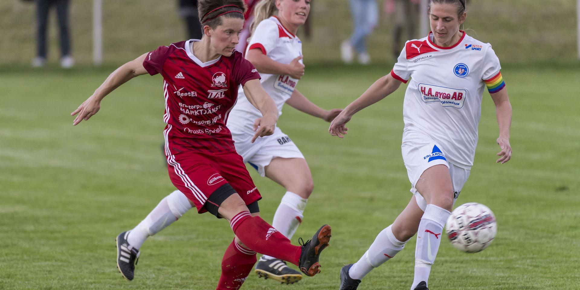 Vårens derby mellan Orust och Rössö slutade 0–0. På lördag möts Karin From och Malin Skoglund igen