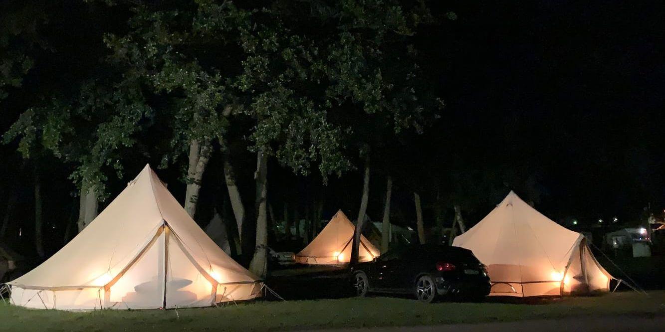 Tredenborgs camping har satsat på glamping – en lyxvariant av att tälta. Du kan söka ditt campingboende hos Hollistay, som samlar över 2 400 campingar i Norden.