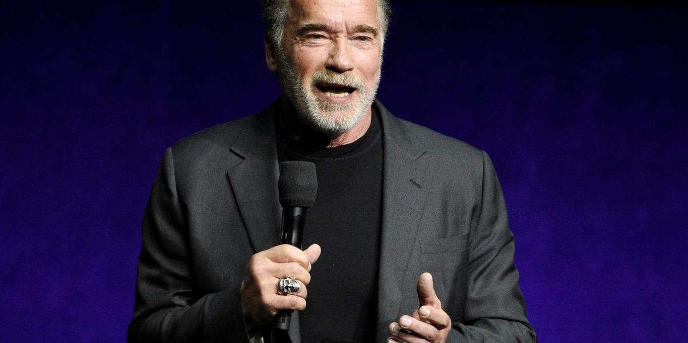 Arnold Schwarzenegger blev överfallen i Sydafrika. Arkivbild.