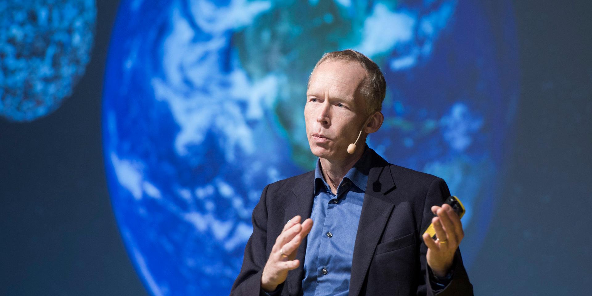 Miljöprofessorn Johan Rockström ger ut en ny bok om planeten. Arkivbild.