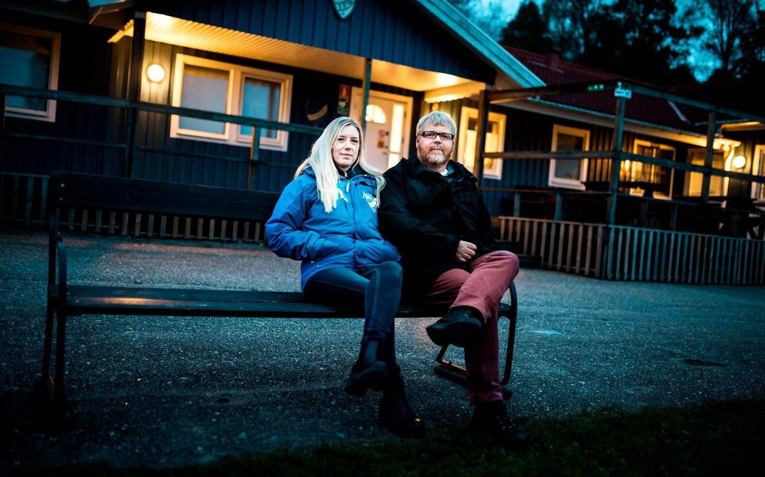 För Patricia Daoud och Jonas Eklund från IFK Trollhättan kommer mycket känslor tillbaka nu när årsdagen är här. Bild: Sebastian LaMotte