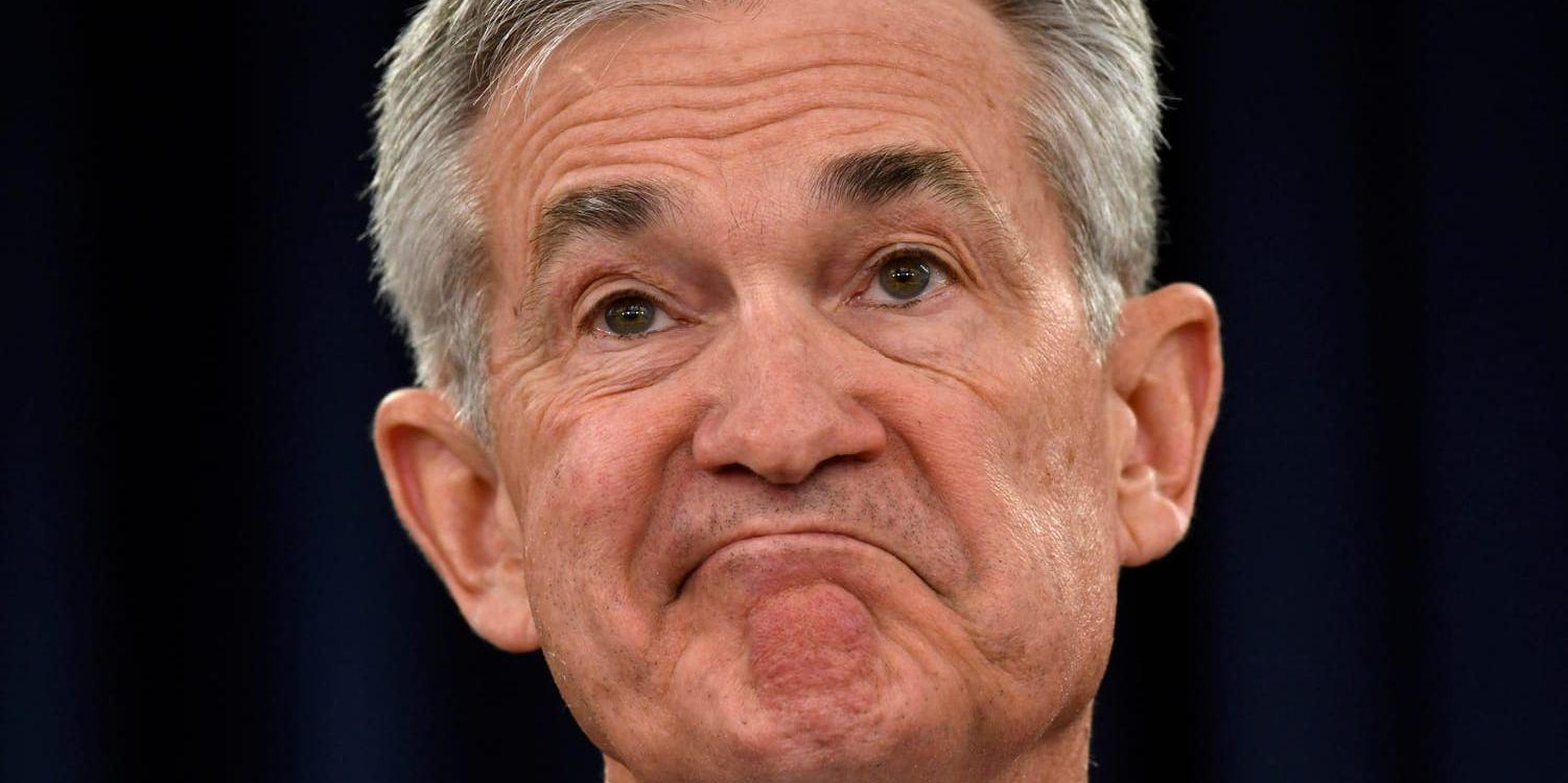 USA:s centralbank, med Jerome Powell som chef, har satt paus för penningpolitiska åtstramningar.