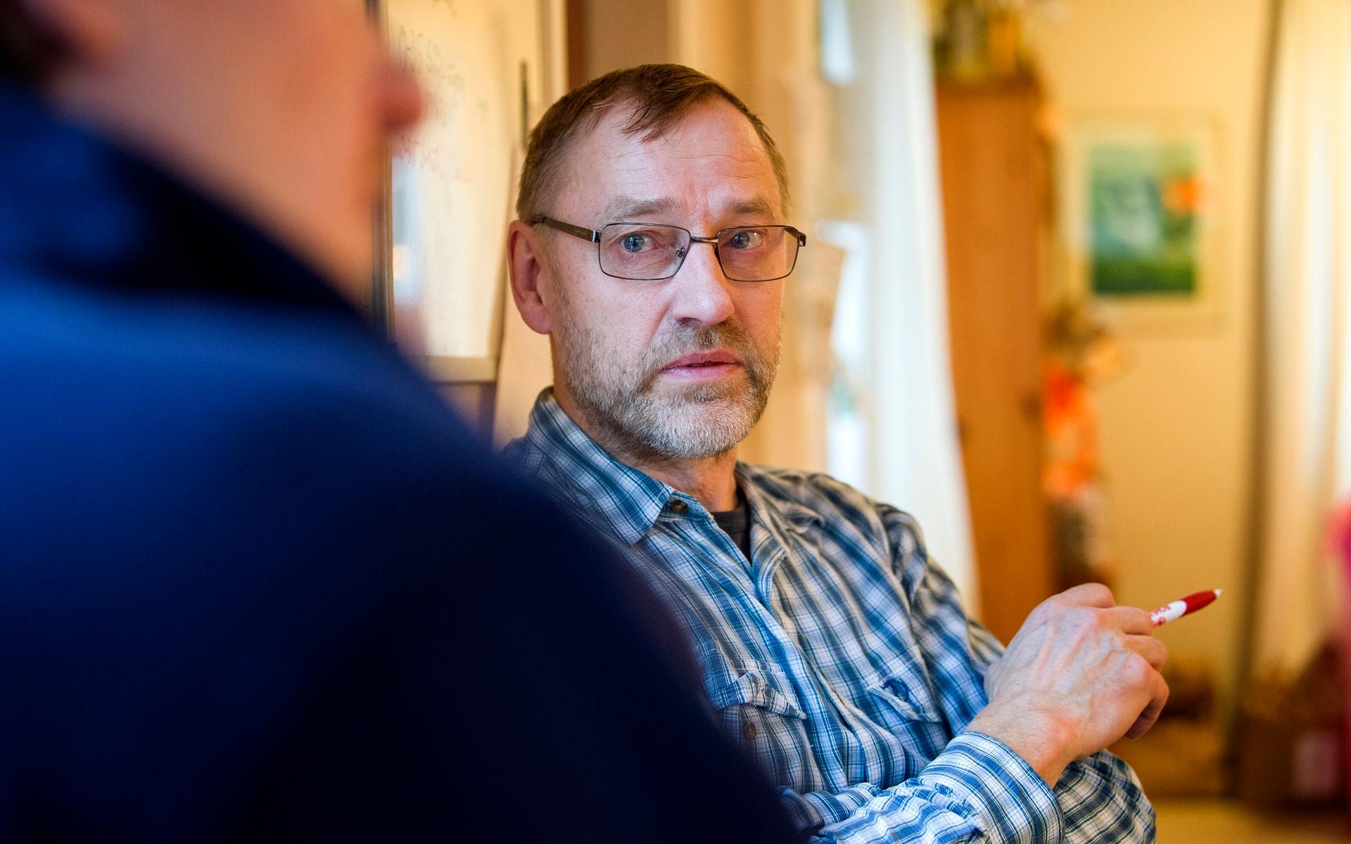 Paul Christiansson ordförande för LRF Skogsägarna, vittnar om bekymmer med granbarkborre i norra Dalsland.