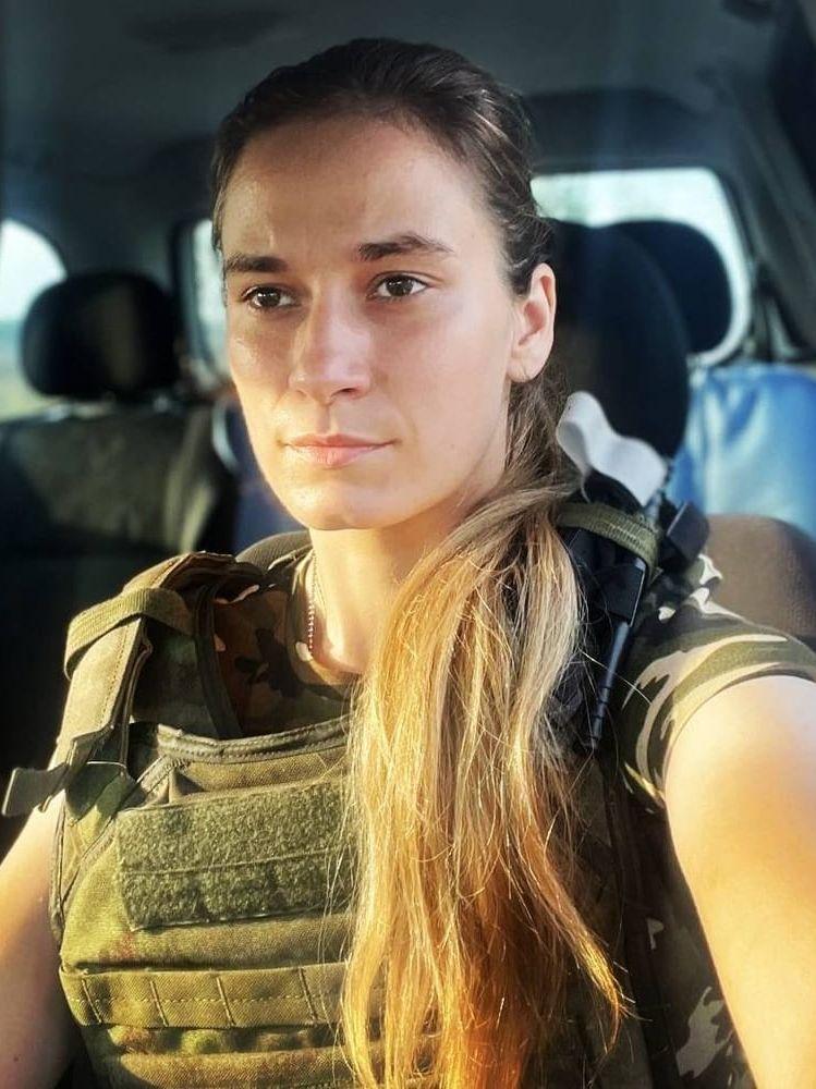 Maritjka Rybatjok, 27, är specialpolis av löjtnantsgrad.