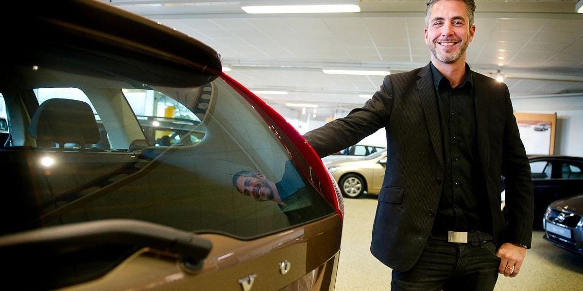 Glädjande. Martin Fröjd ser positivt på att Volvo nu satsar på eldrift.