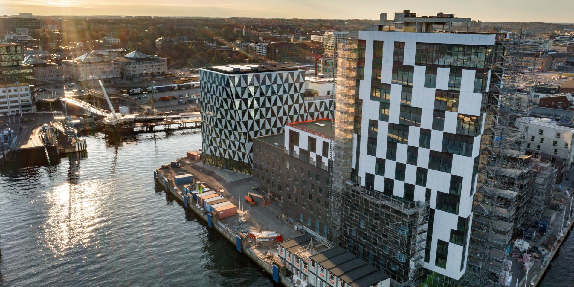 Hållbart. Oceanhamnen, en ny stadsdel i Helsingborg som visas upp på stadsutvecklingsmässan H22 City Expo.