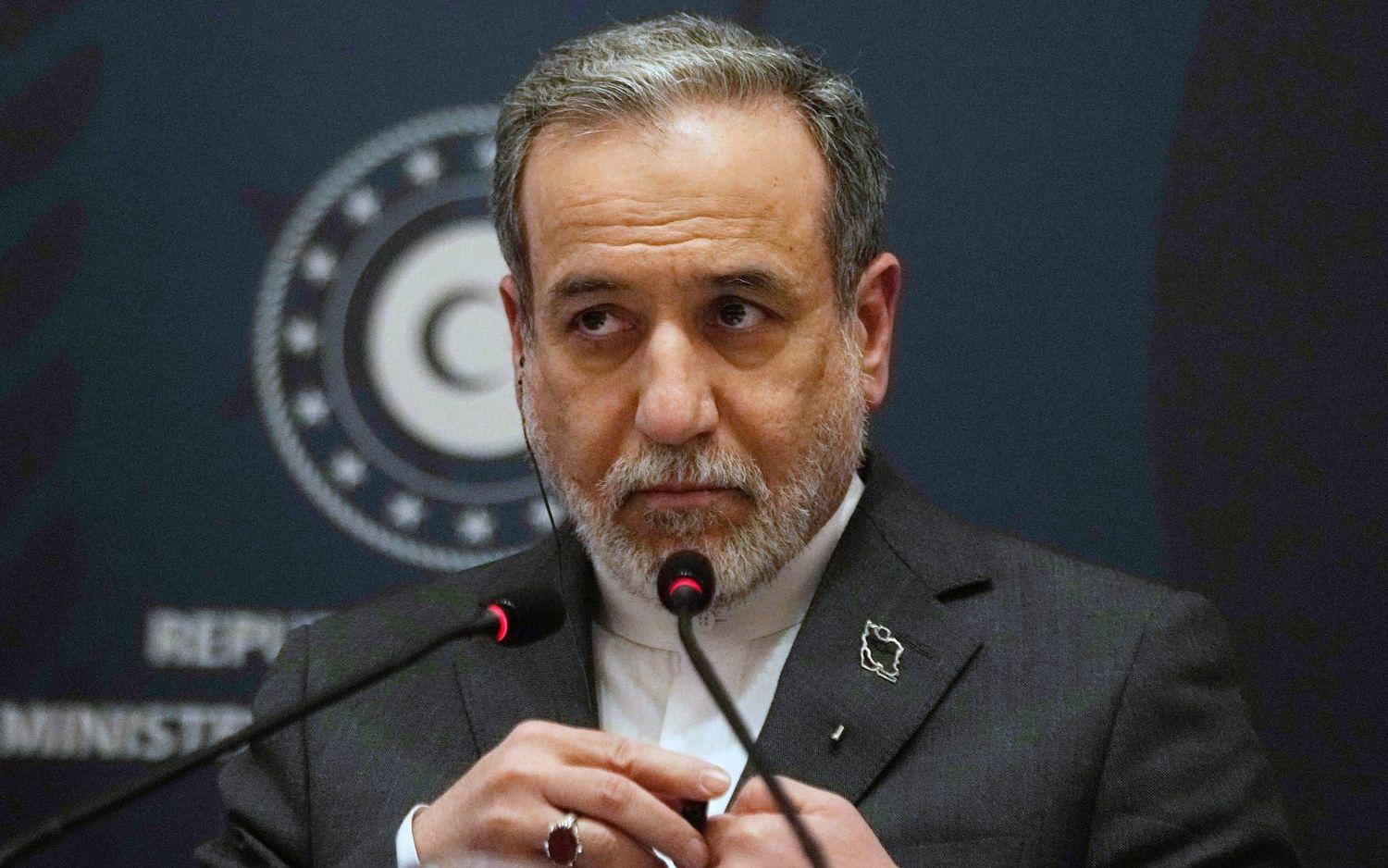 Irans utrikesminister Abbas Araghchi. Arkivbild.