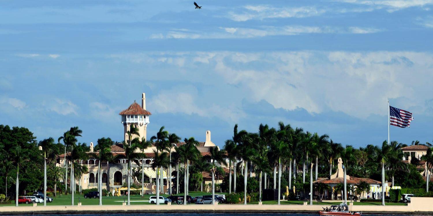 USA:s president Donald Trumps egendom Mar-a-Lago i Florida. Arkivbild.