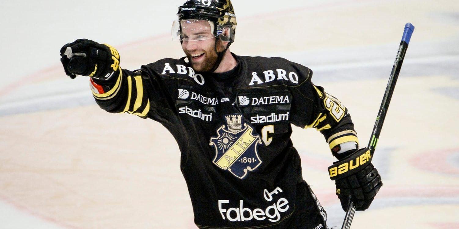 AIK:s Christian Sandberg. Arkivbild.