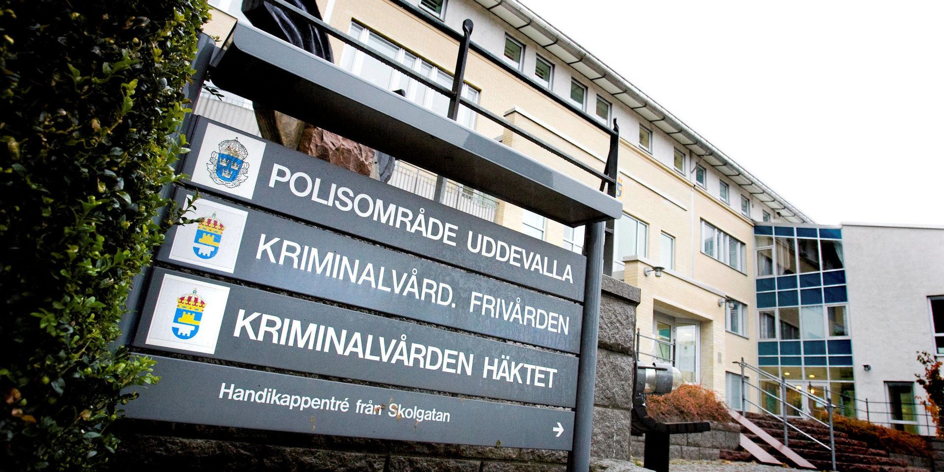 Polishuset och häktet i Uddevalla. 
