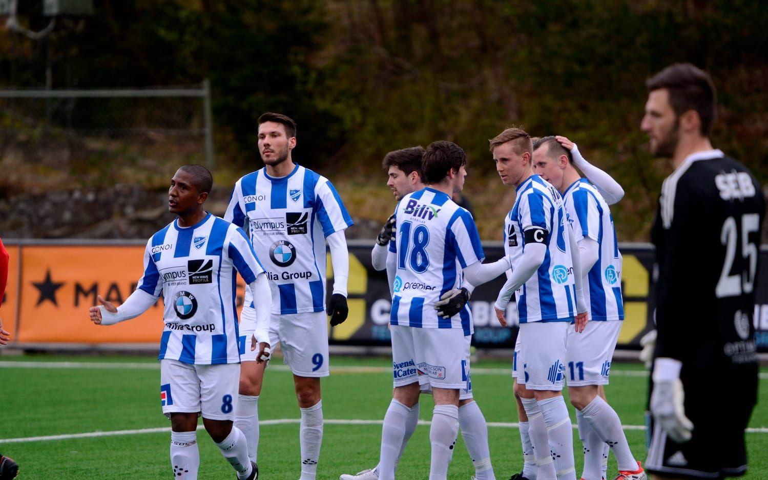 IFK Uddevalla - FBK Karlstad 2-2. Bild: Melker Tollstén