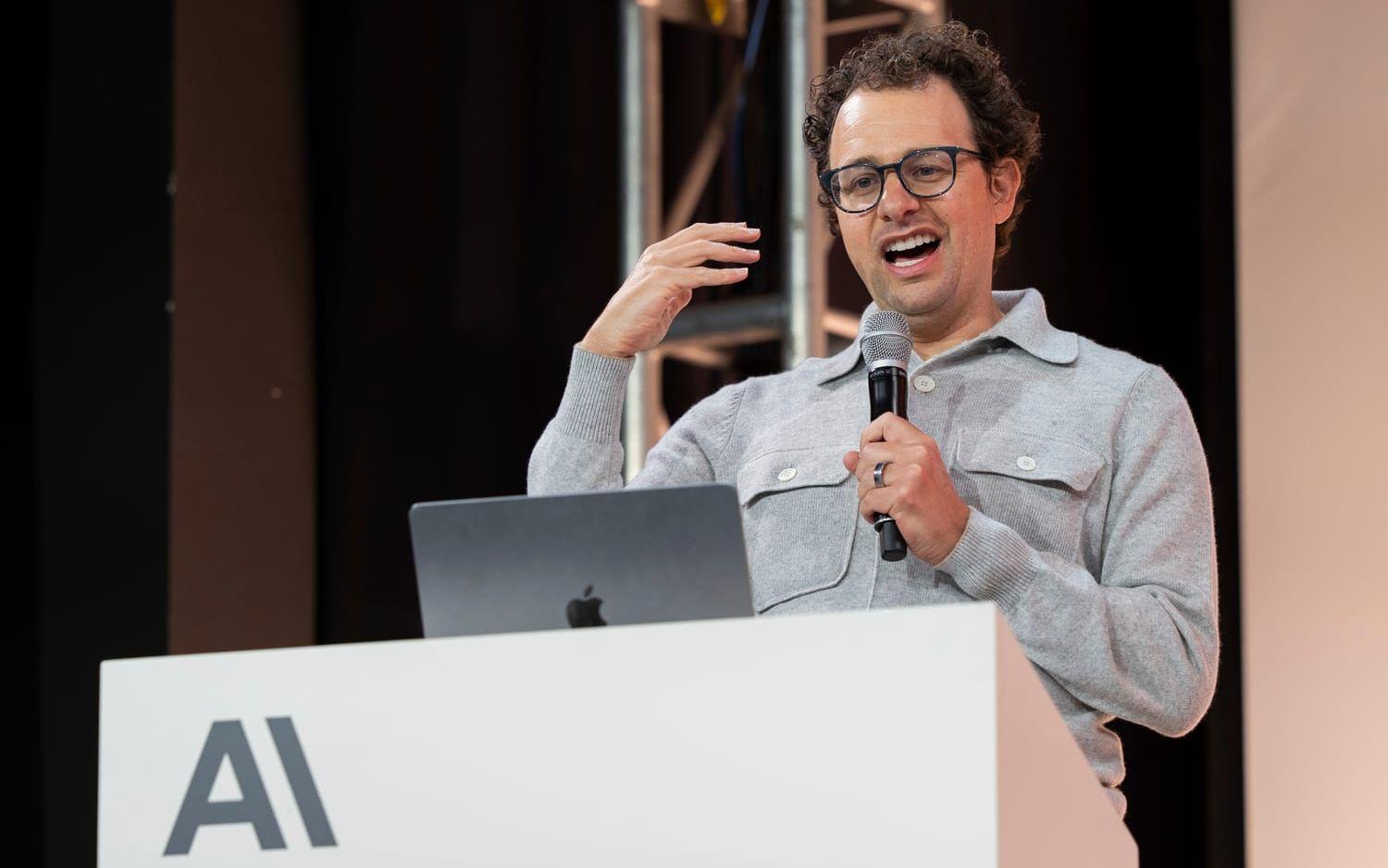 Anthropics vd Dario Amodei. Arkivbild.