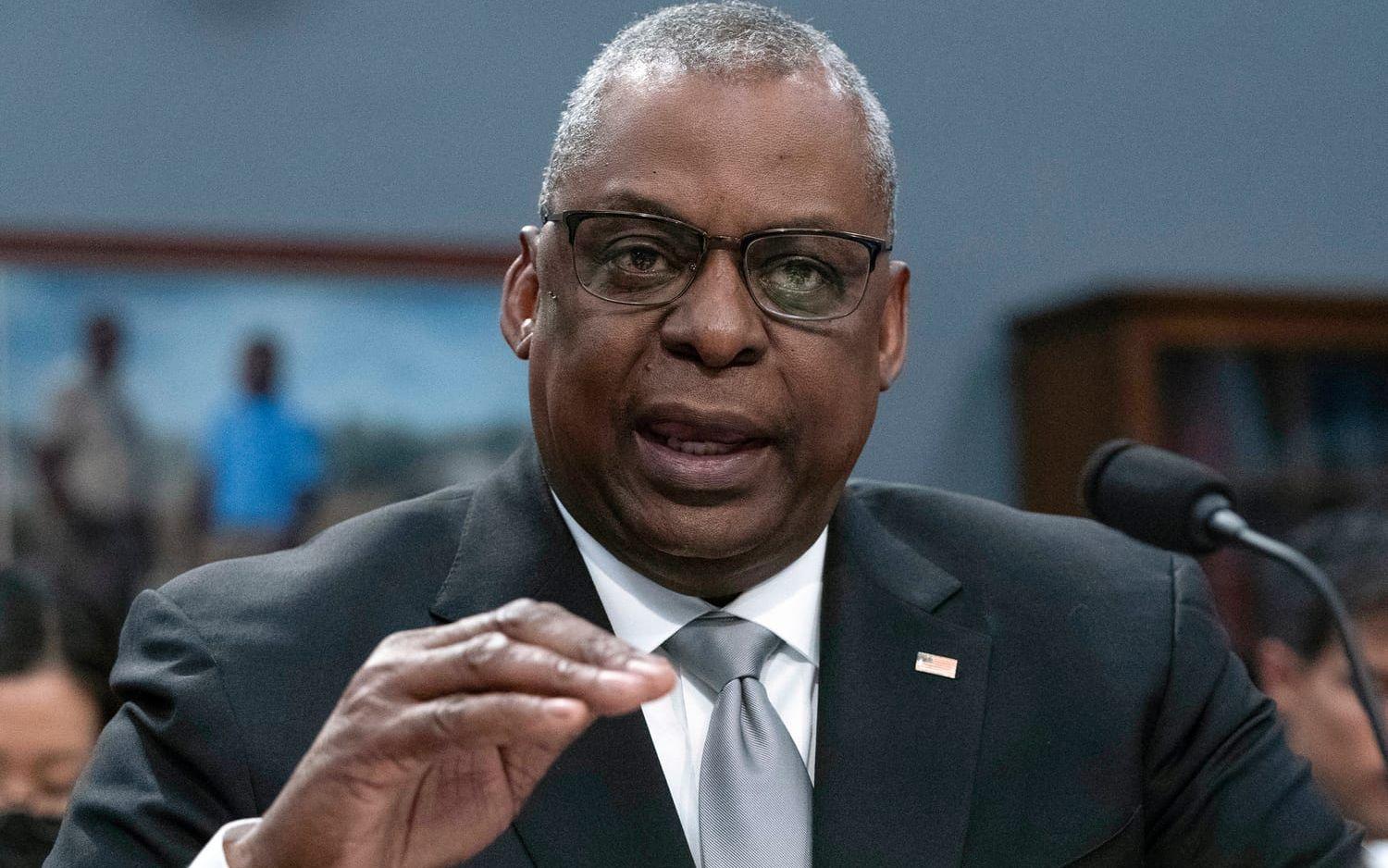 USA:s försvarsminister Lloyd Austin. Arkivbild.