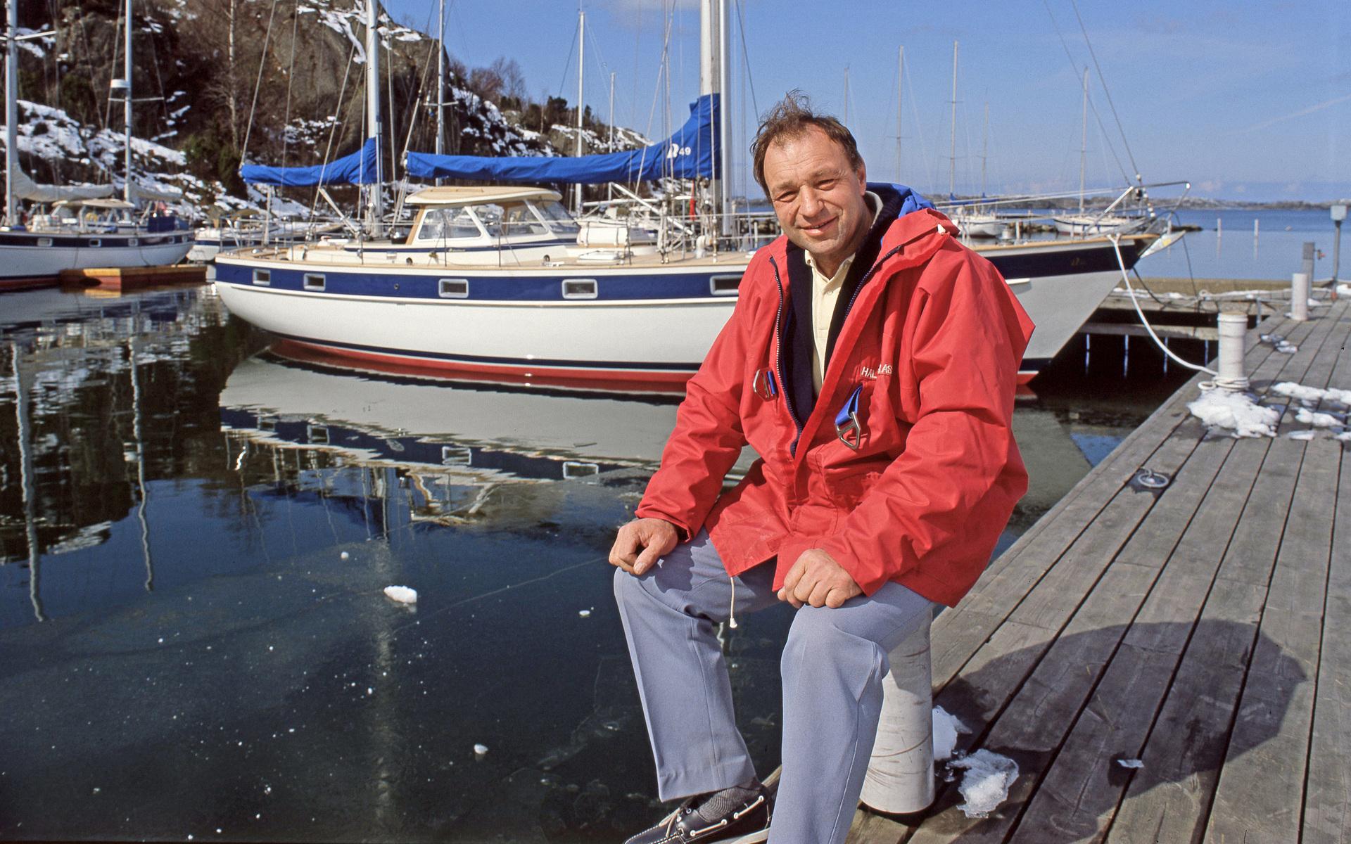 Christoph Rassy var en av grundarna till båtvarvet Hallberg-Rassy på Orust.