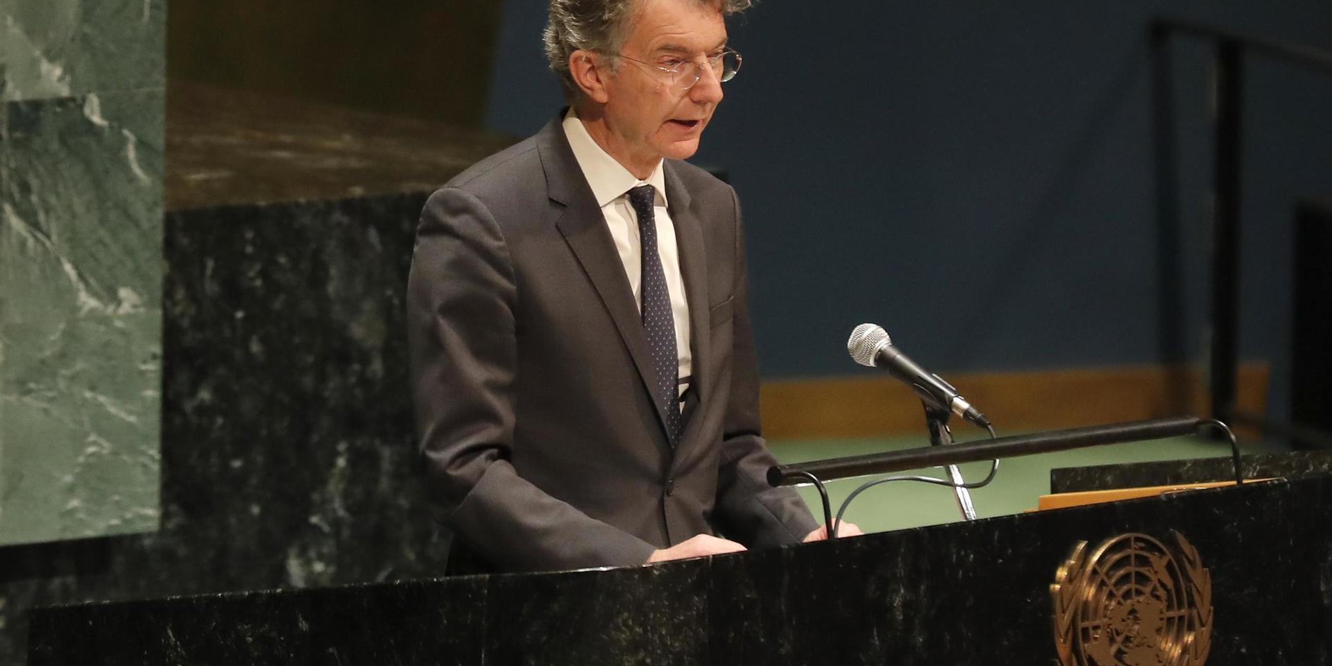 Tysklands FN-ambassadör Christoph Heusgen. Arkivbild. 