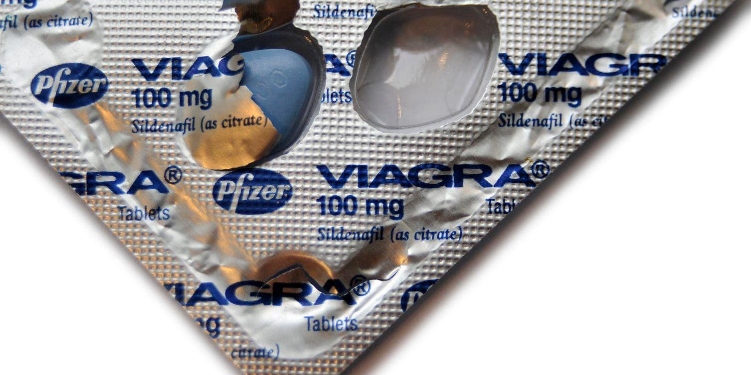 Viagra kan nästa år börja säljas receptfritt i Storbritannien. Arkivbild.