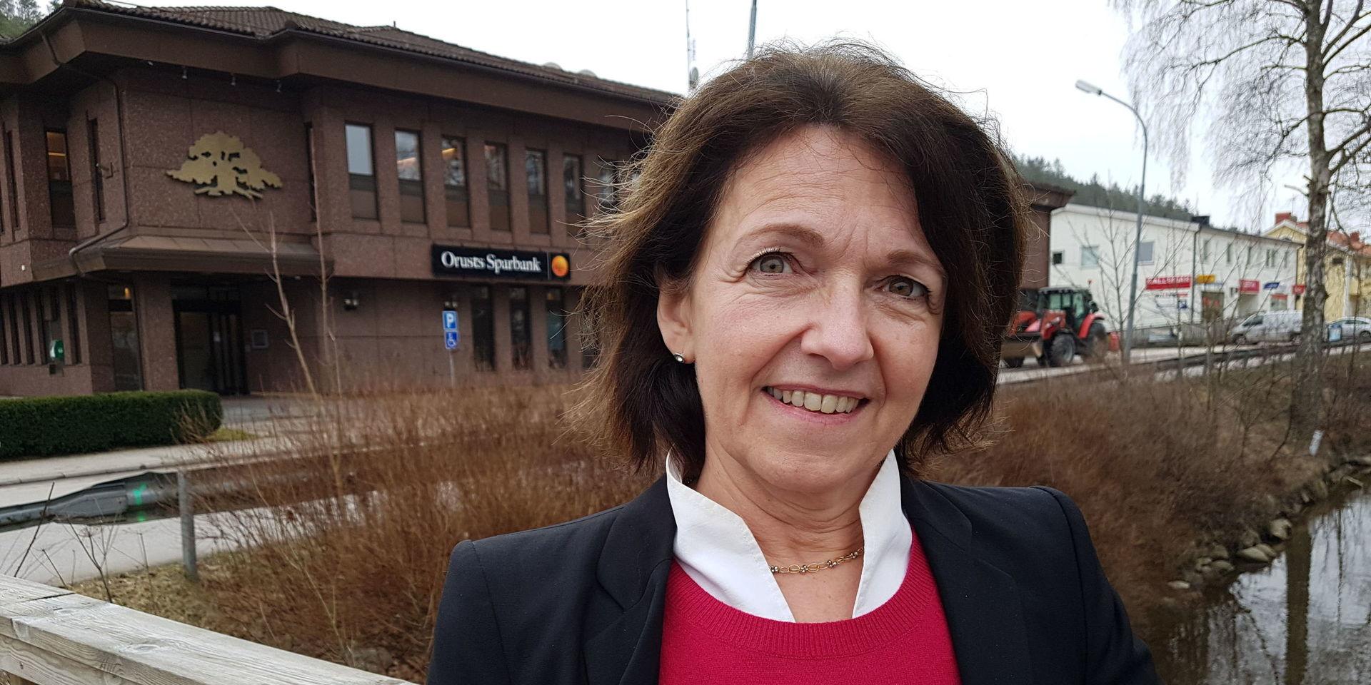 Birgitta Pettersson, snart före detta verkställande direktör.