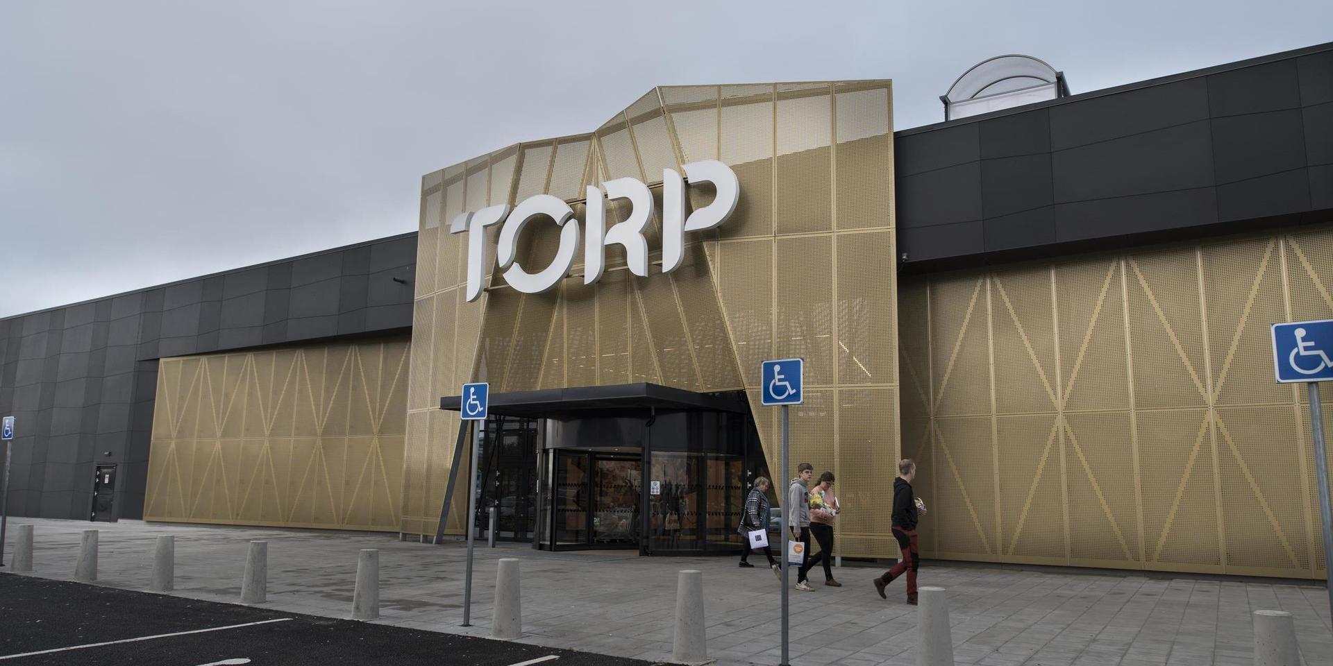 Butik på Torp köpcentrum går i konkurs.