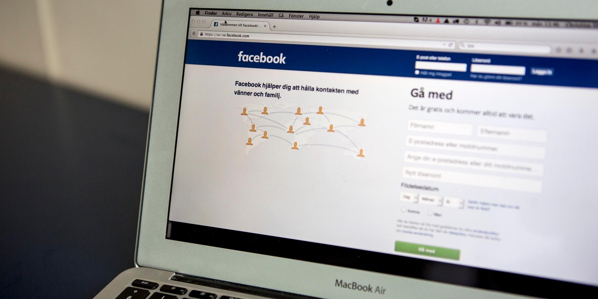 Facebook borde varna användare innan man raderar konton, enligt tysk domstol. Arkivbild.