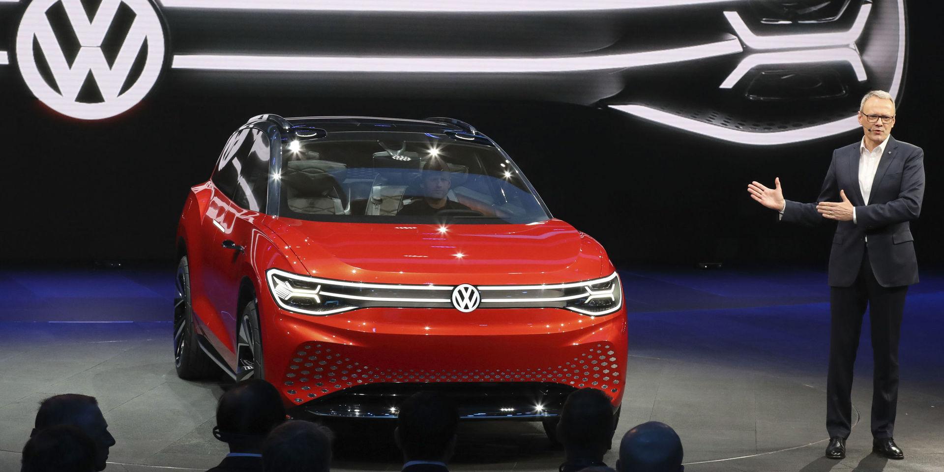 Elektrisk. Volkswagen ID, en av många elbilsmodeller som lanseras den närmaste tiden. 