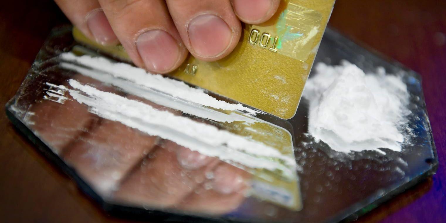Kokain blir allt vanligare i Sverige. Arkivbild.