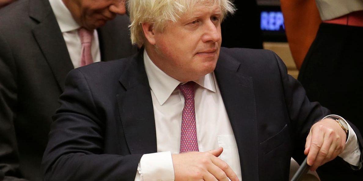 Storbritanniens utrikesminister Boris Johnson.