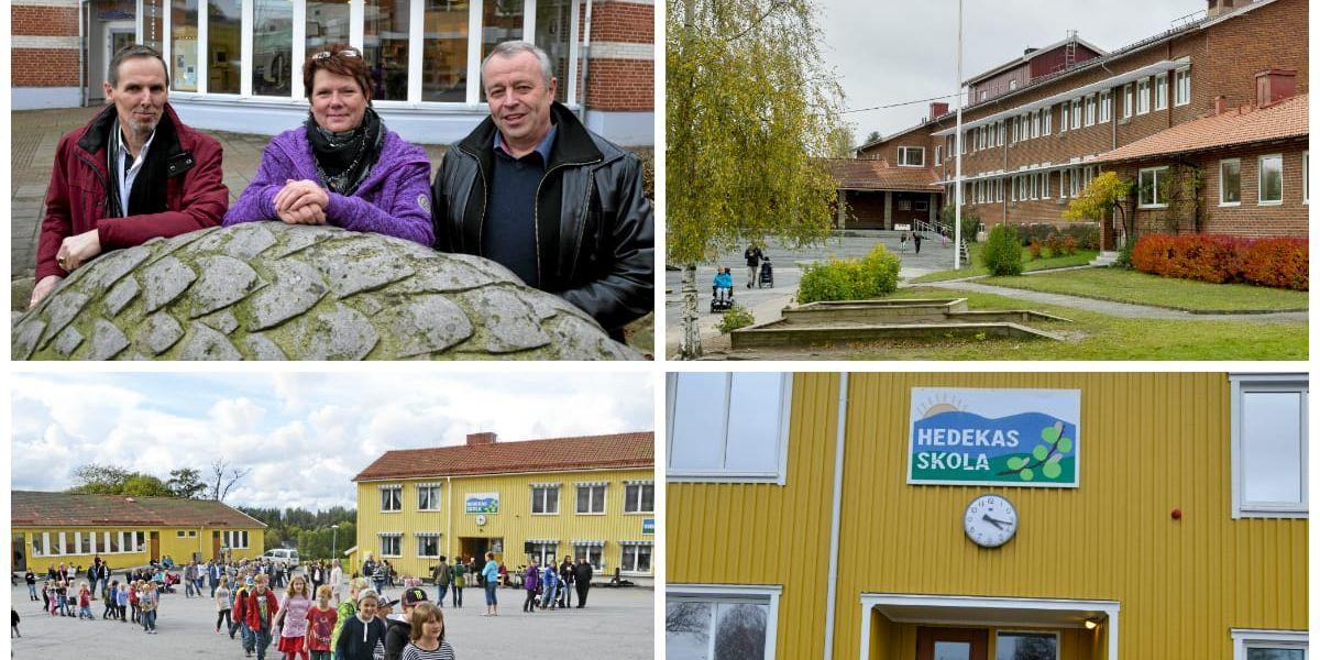 Den politiska majoriteten i Munkedals kommun har beslutat att Hedekas skola ska få vara kvar.