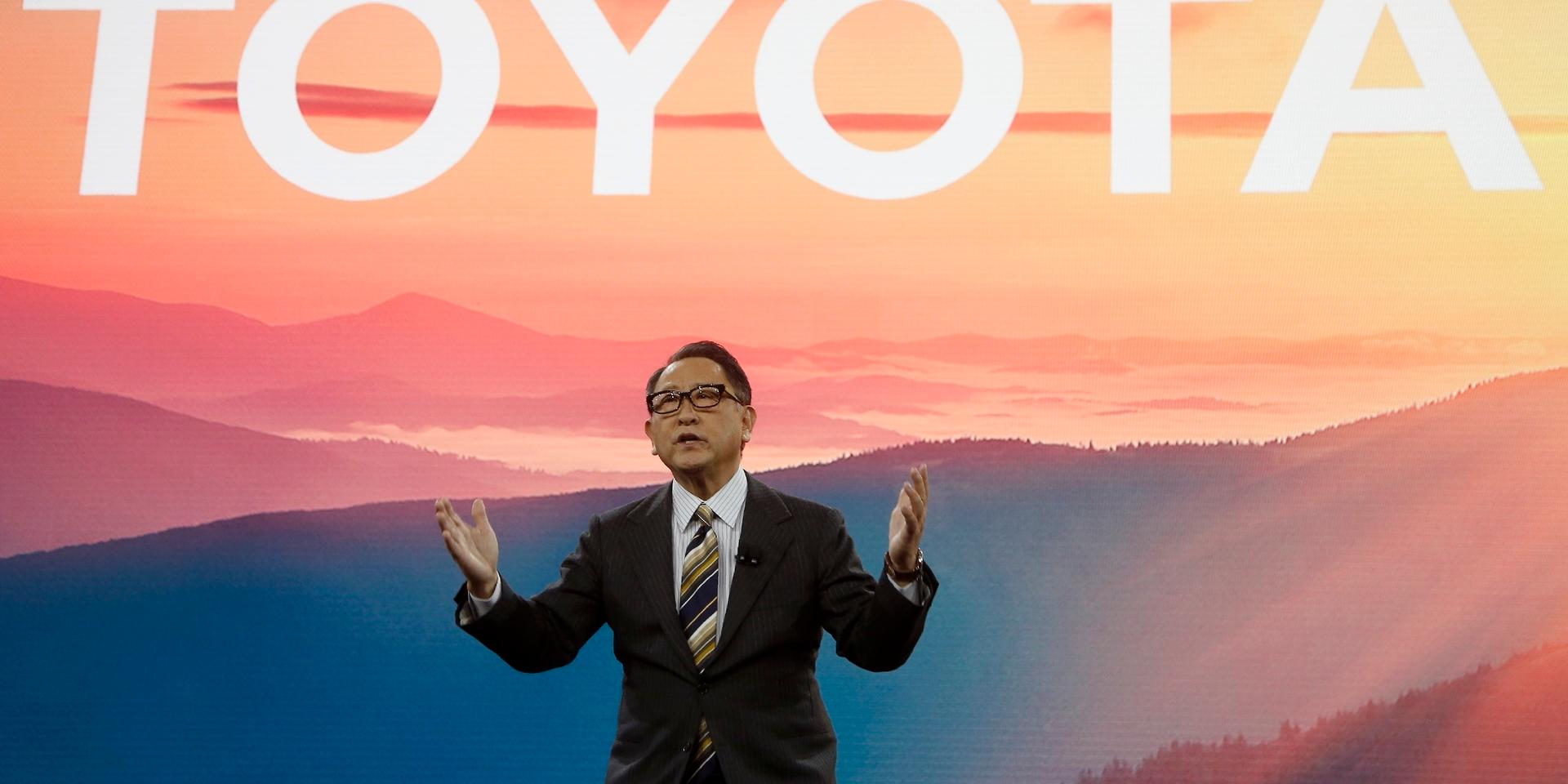 Toyotas vd Akio Toyoda. Arkivbild.