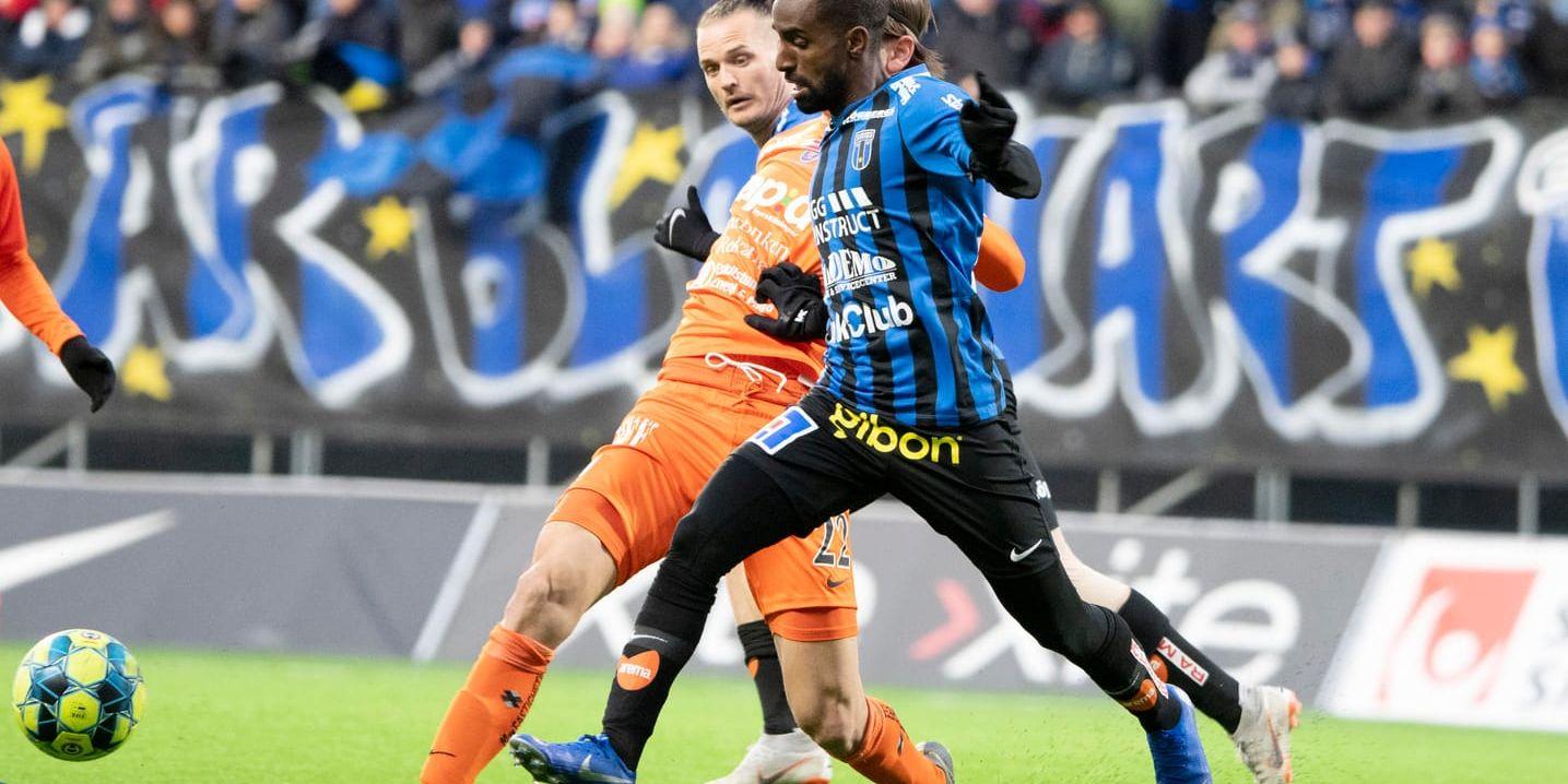 Sirius Mohammed Saeid gjorde första målet på nya arenan och fick sedan fira en 3–2-seger mot AFC Eskilstuna.