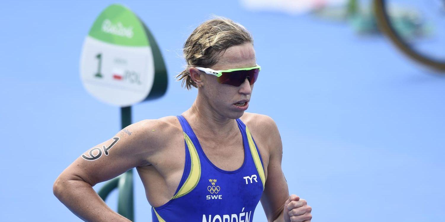 Lisa Nordén under OS i Rio i fjol.