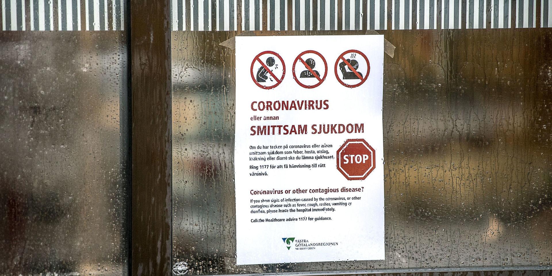 Information om coronaviruset på Näl.