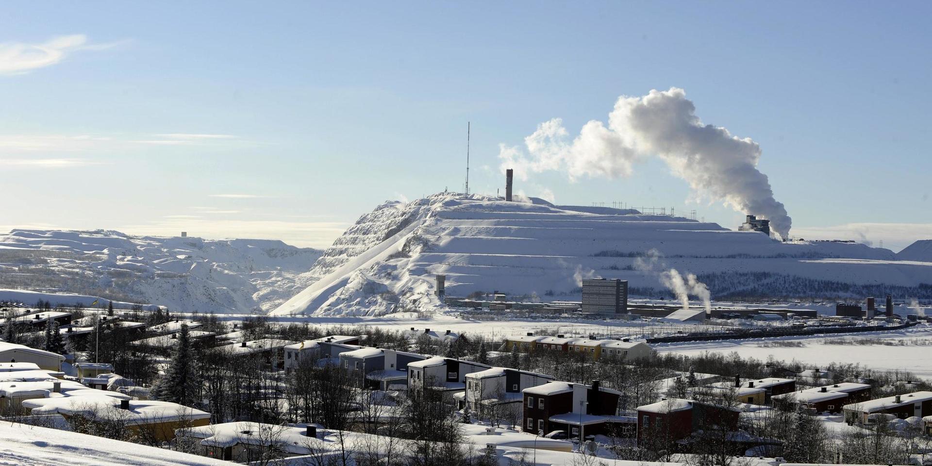 LKAB:s gruva i Kiruna. Arkivbild.