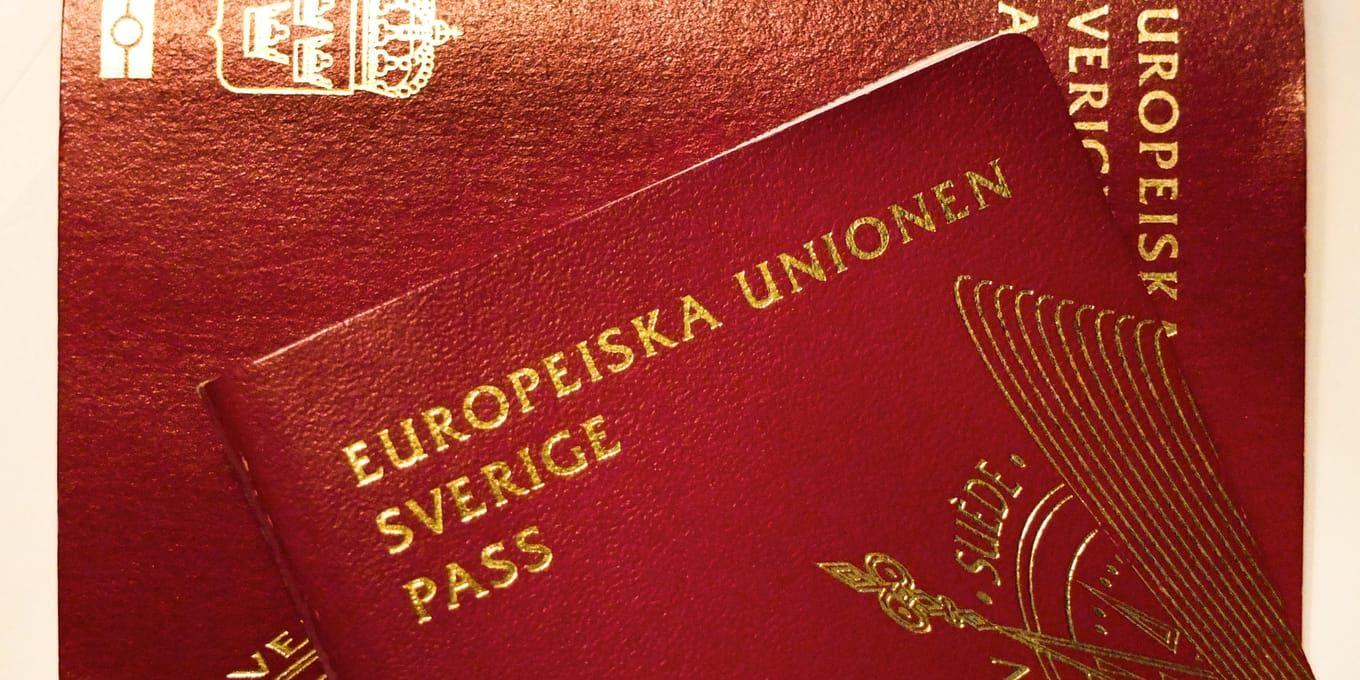 Europeiska Unionen svenskt pass Sverige