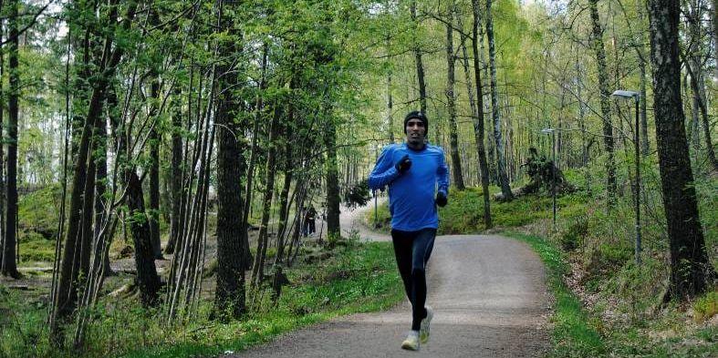På väg mot nya karriären. Mustafa Mohamed har gått över till en maratonkarriär och i höst planerar han att springa ett lopp på den klassiska sträckan.