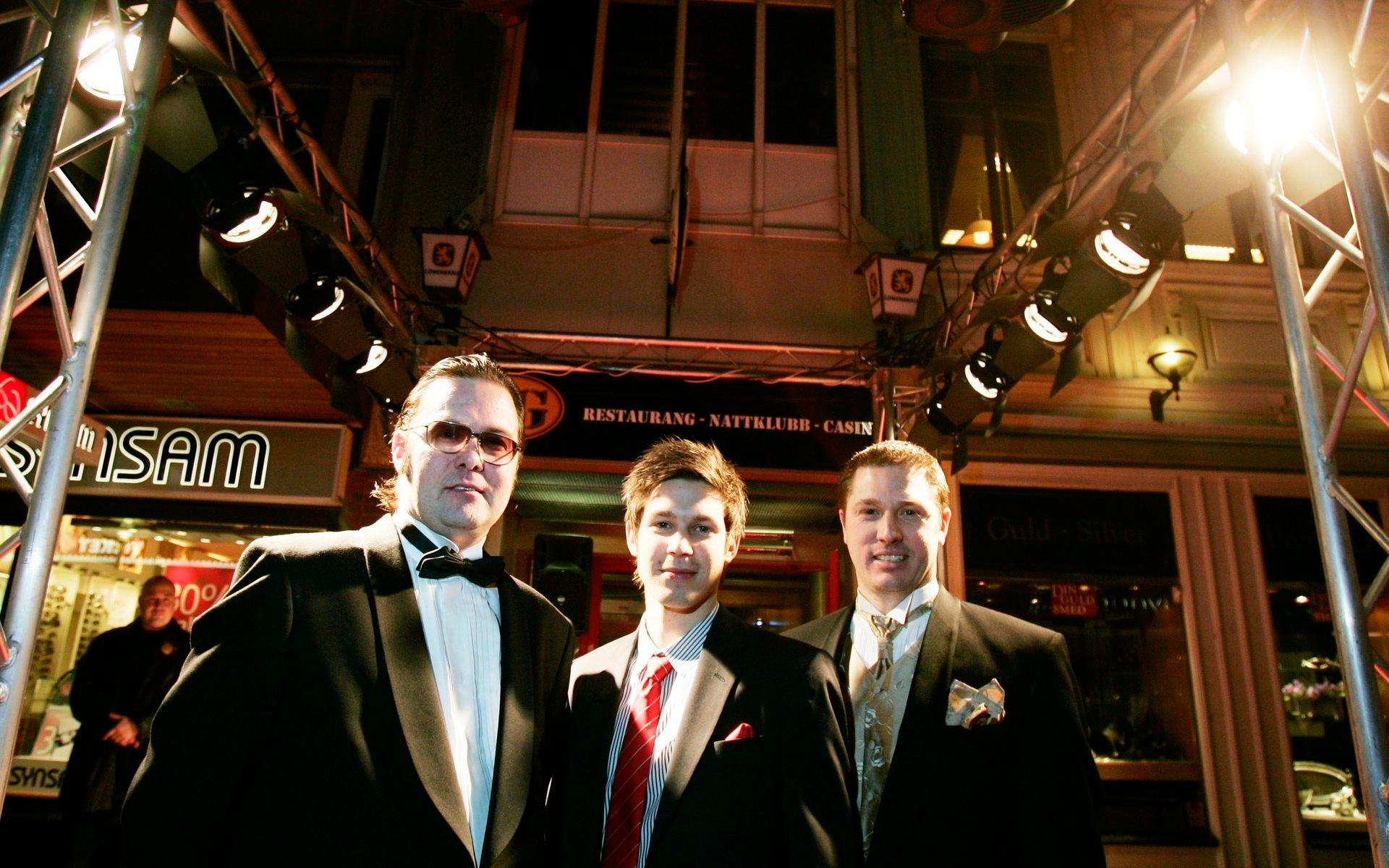 Kroggalan 2007 på GG, kvällens värdar var Lasse Love, Alexander Skoglund och Niklas Osbeck. 