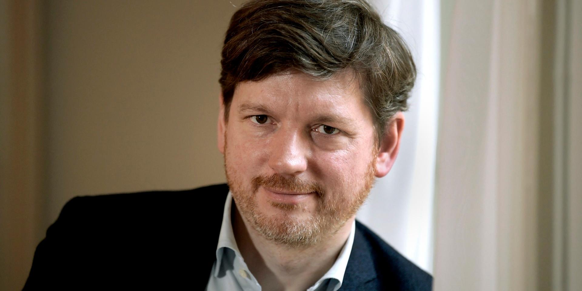 Martin Ådahl blir ny ekonomiskpolitisk talesperson för Centern efter Emil Källström som lämnar riksdagen. Arkivbild.