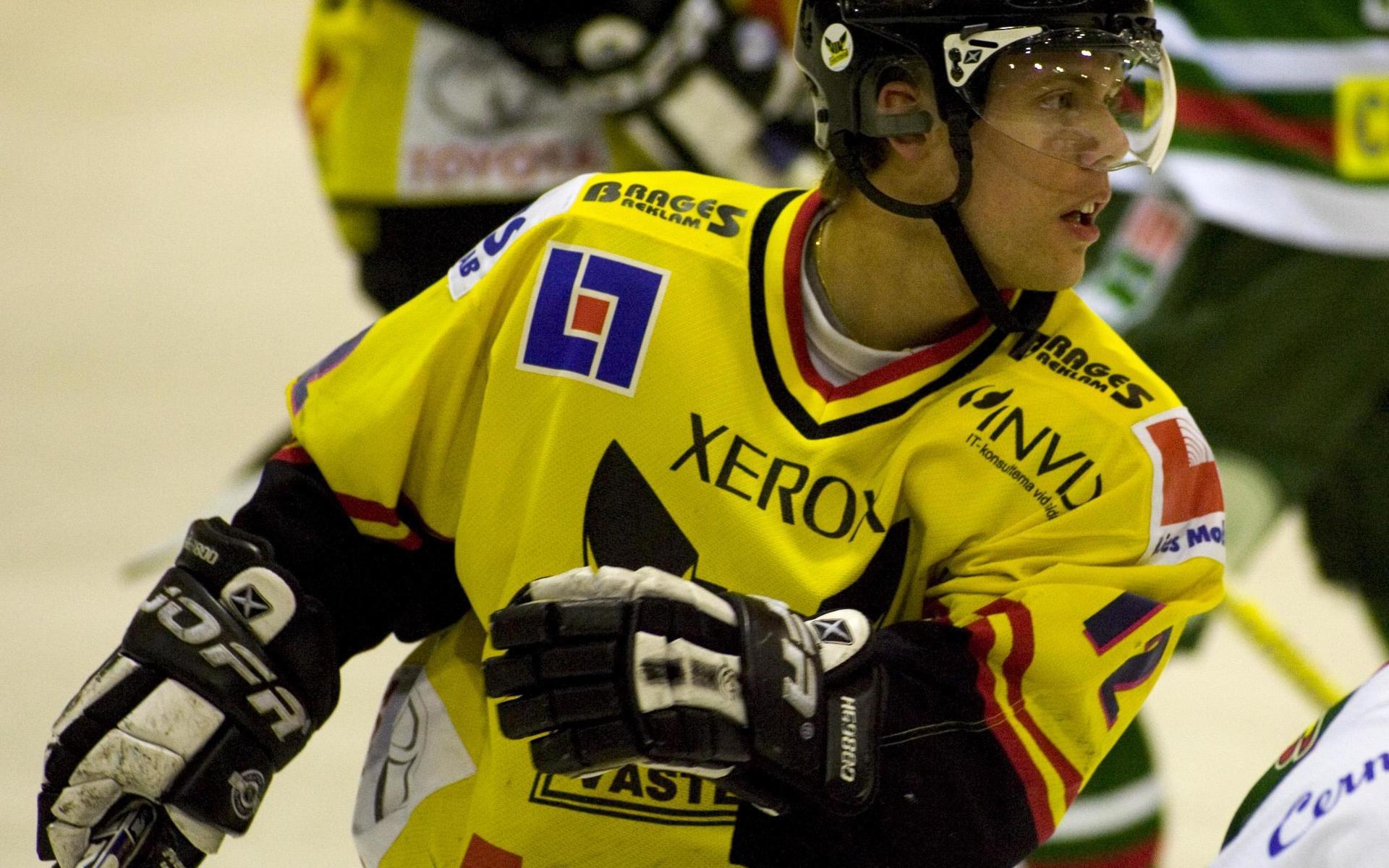 Fredrik Johansson gjorde totalt 15 säsonger i Västerås.