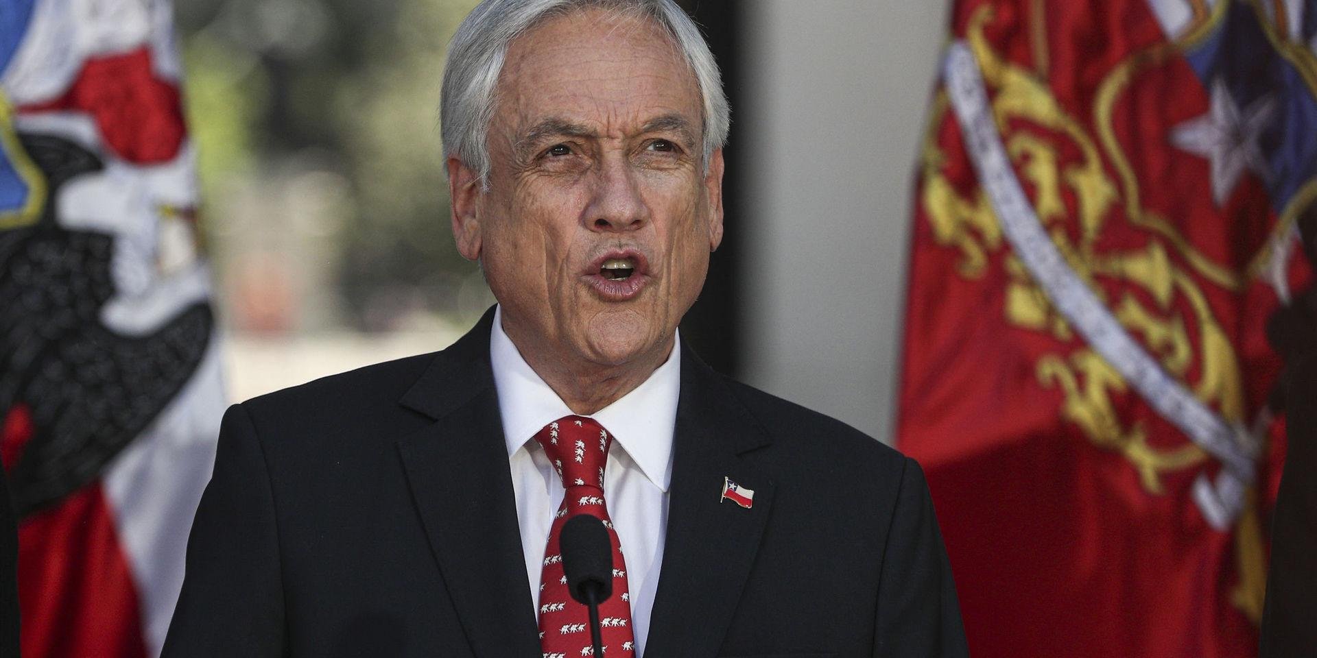 Chiles president Sebastián Piñera. Arkivbild. 