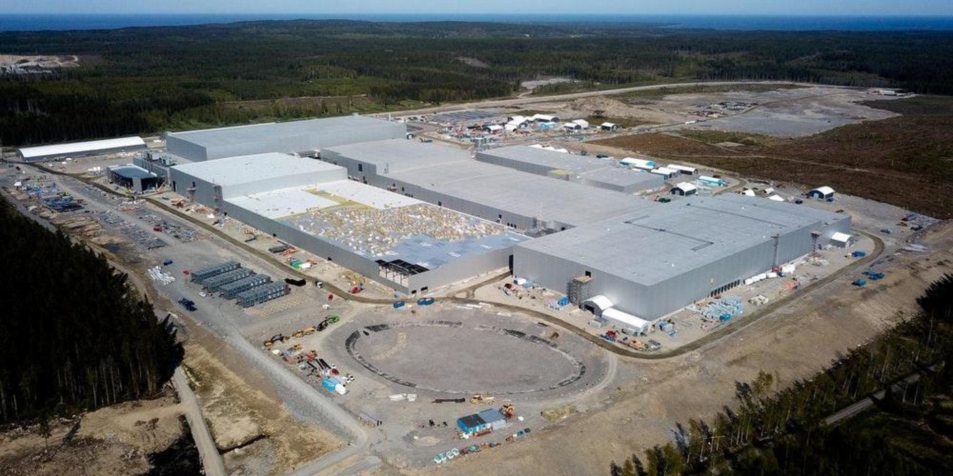 Northvolts batterifabrik i Skellefteå
