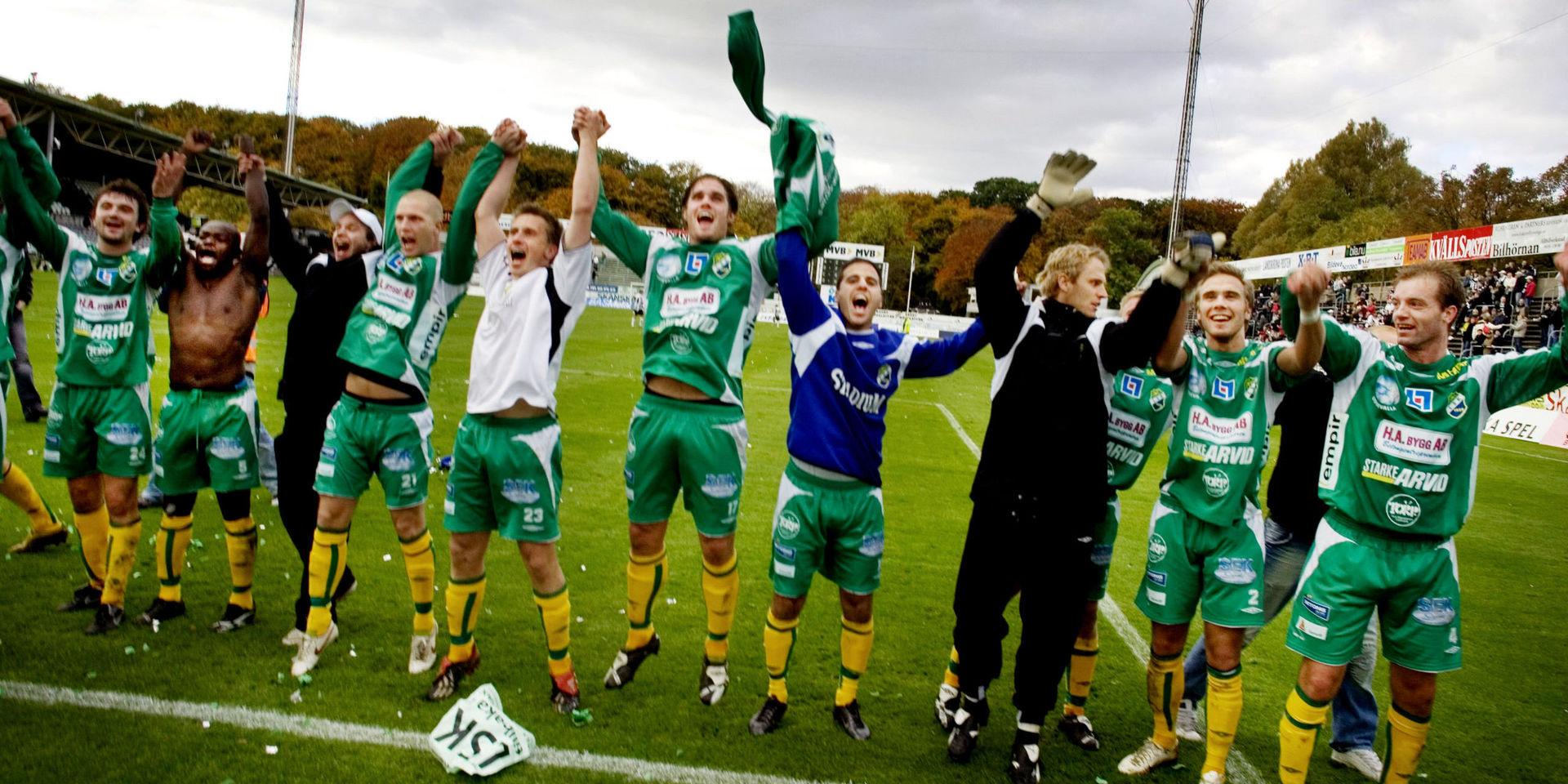 2007 gick LSK upp i Allsvenskan efter vinst mot Landskrona