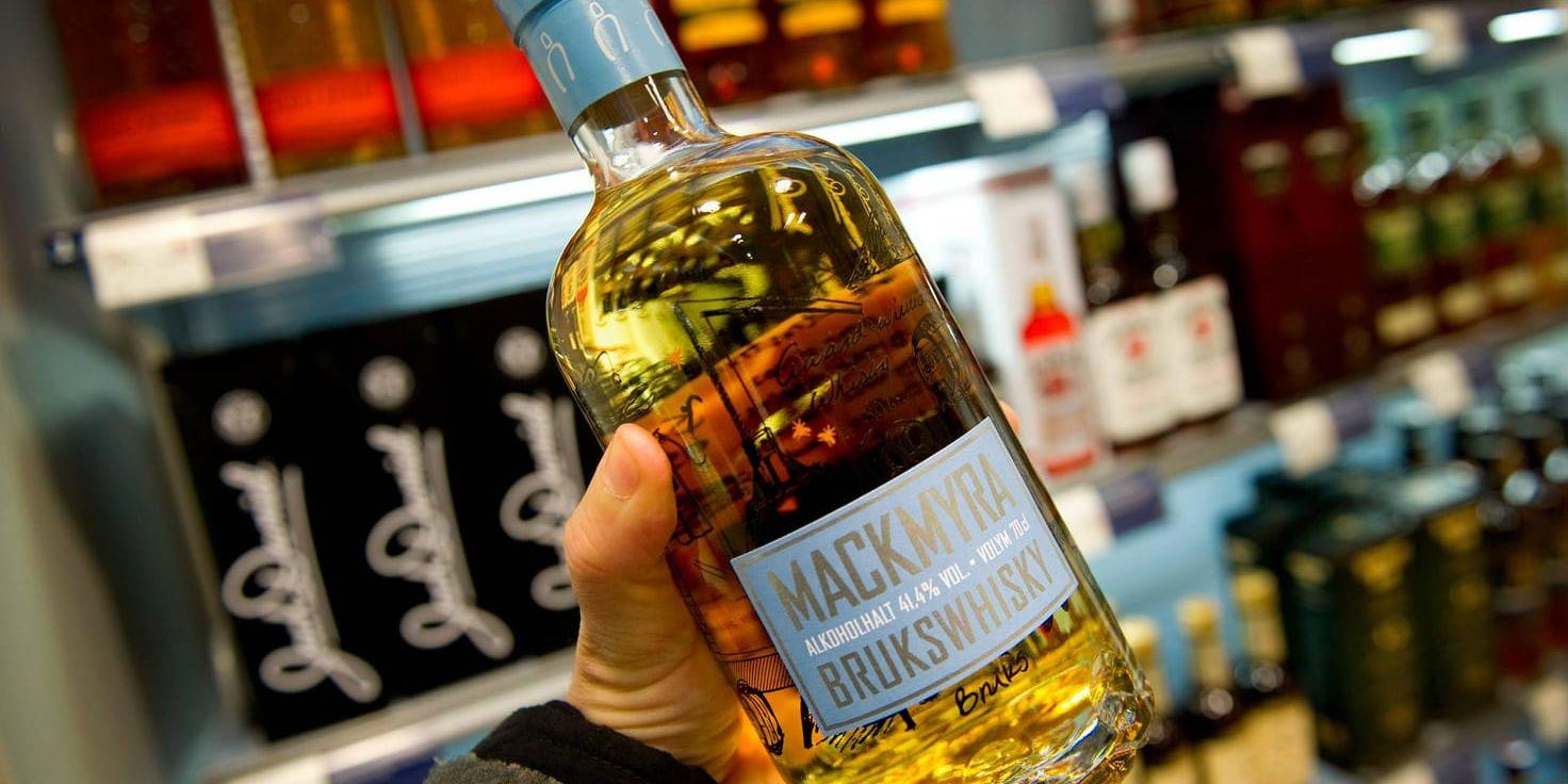 Whisky av märket Mackmyra. Arkivbild.