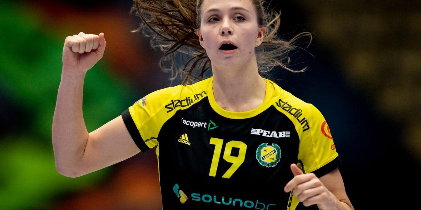 Olivia Mellegård lämnar Sävehof för Köpenhamn efter säsongen. Arkivbild.
