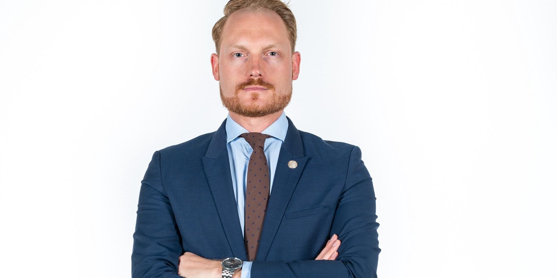 Aron Emilsson, Sverigedemokraterna, SD, Riksdagsledamot.